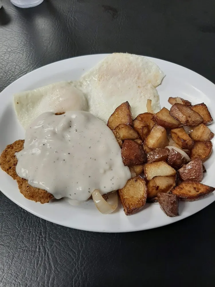 Chicken Fried Steak & Eggs